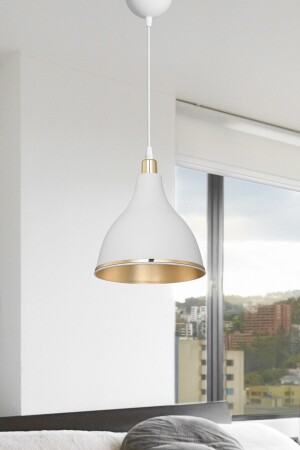 White Pendant Lamp Chandelier Bedroom Living Room Kitchen Corridor Lamp Inside Gold chandelier1 - AG LightDesign