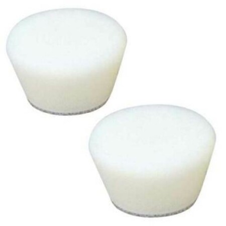 White polishing sponge PROXXON 30mm, hard, 2pcs. - PROXXON