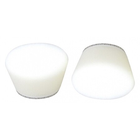 White polishing sponge PROXXON 50mm, hard, 2pcs. - PROXXON