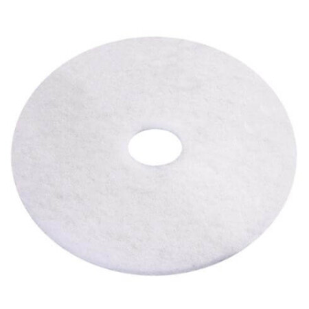 White scrubbing pad NILFISK 165mm, 10 pcs. - Nilfisk