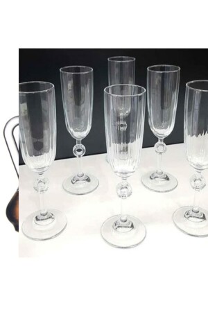 White Set of 6 Amore Coffee Glasses 014oa - Paşabahçe