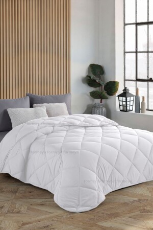 White Soft Four Season Quilt Double 195*215 yrgnmicrodoublesummerwhite - Formeya