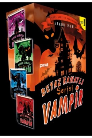 White Winged Vampire Set 1 - Erkan Işeri - Stokbkvs1 - Pinus Kitap