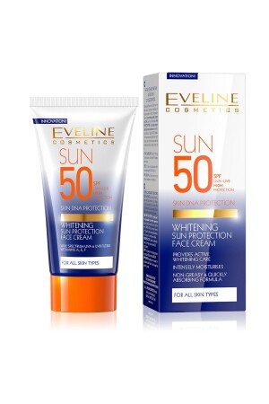 Whitening Sunscreen Face Cream Spf50 50ml For All Skin TYC00850212170 - Eveline Cosmetics