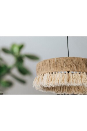 Wicker And Tasseled Bohemian Rustic Chandelier Avz006 - NYLife