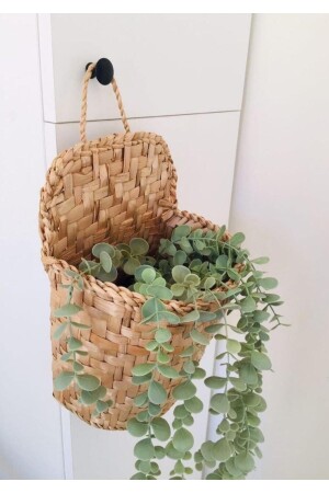Wicker Basket Door Ornament Decorative Gift Model TYC00691714829 - Süs Dükkanı