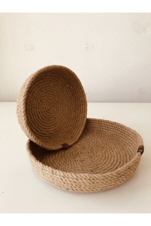 Wicker Basket Set of 2 I basket - Hediyeninellitonu