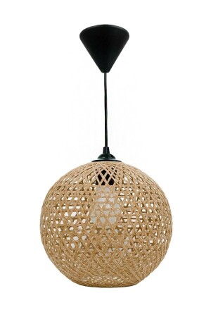 Wicker String Ball Pendelleuchte Natürliche Beleuchtung Nl021 21 cm - Avize