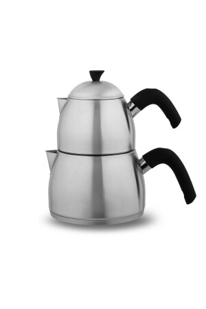 Wide Metal (it. Größe) Teekannen-Set – 4-teilig – schwarz 1S7910-15001-SIY01 - Schafer
