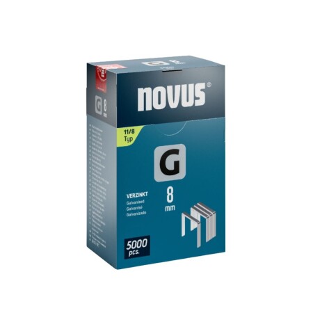 Wide staples NOVUS G 11/8, 5000pcs. - Novus