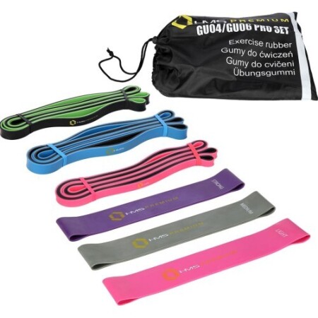 Widerstandsband-Set GU04/GU06 PRO HMS PREMIUM - HMS Premium