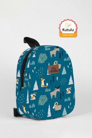 Wild Animals 0-8 Years - Nursery, Kindergarten Children's Backpack [with special Box] MNL022 - Minilee
