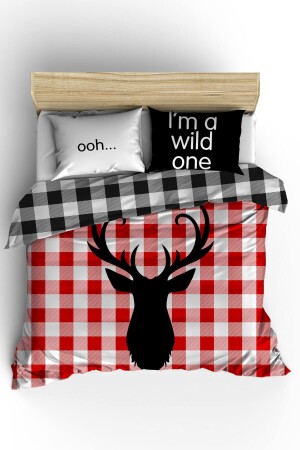 Wild One Double Duvet Cover Set HGC1709 - Helen George