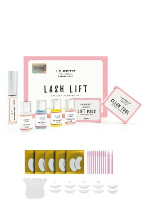 Wimpernlifting-Set – Wimpernlifting – Augenbrauen- und Wimperndauerwellen-Set (komplettes Set) - Le Petit Professional