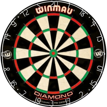 Winmau Diamond Wired Dartboard - Winmau