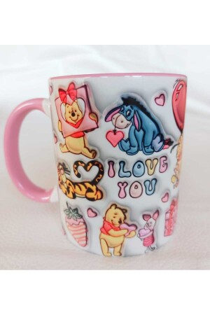 Winny the pooh 3D tasarım kupa - Mugs And Love