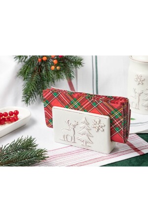 Winterland Dolomite Serviettenhalter 12x4,5x7,5 cm Beige 10035409 - English Home