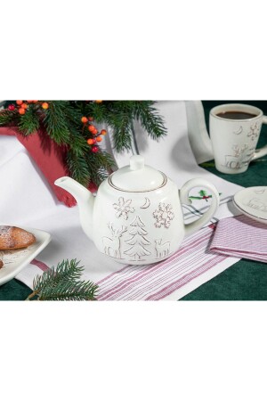Winterland Dolomite Teekanne 685 ml Beige 10035405 - English Home