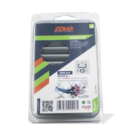 Wire binding staples EDMA Omega 16 - EDMA