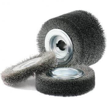 Wire brush GERD 100*70 stainless steel 0.2 mm - Gerd Eisenblatter