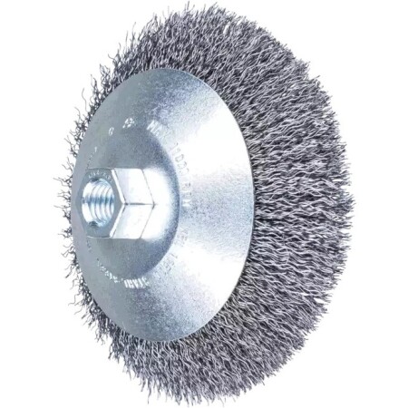 Wire brush with thread PFERD KBU 12510/M14 ST 0.35 - Pferd