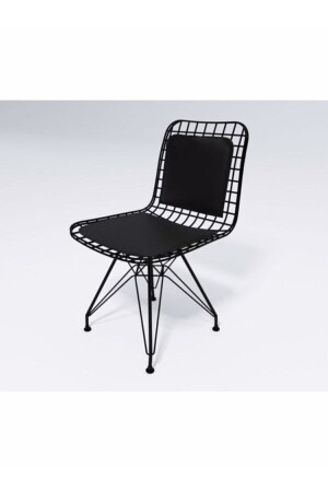 Wire Chair with Back Cushion 4256941022 - TAŞDEMİR MOBİLYA