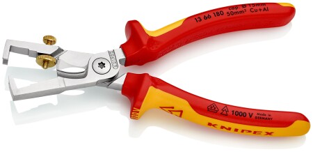 Wire stripping and cutting pliers KNIPEX StriX 180mm - Knipex
