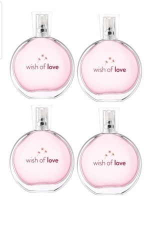 Wish Of Love Edt 50 ml 4 Stück - Avon