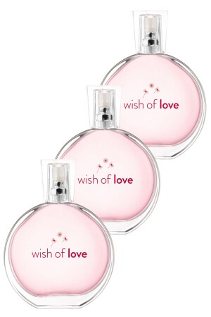 Wish Of Love Kadın Parfüm Edt 50 Ml. Üçlü Set - Avon