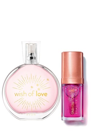 Wish Of Love Kadın Parfüm Ve Besleyici Dudak Yağı Paketi - Avon