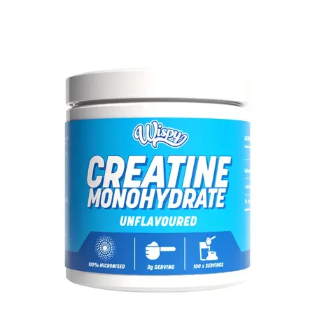 Wispy Creatine Monohydrate (300 g, Natural Unflavored) - Wispy