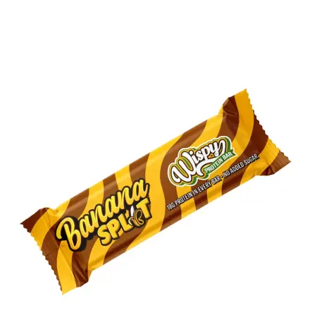 Wispy Protein Bar (55 g, Banana Split) - Wispy