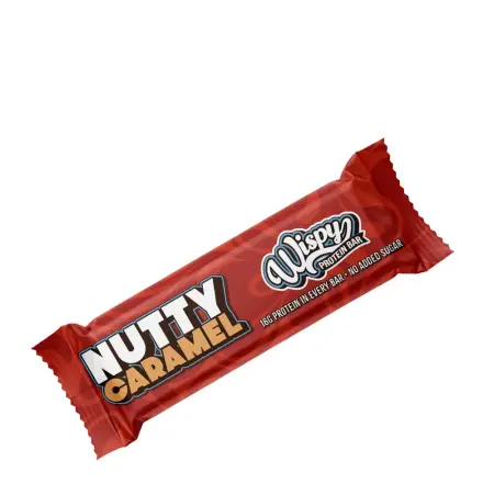 Wispy Protein Bar (55 g, Nutty Caramel) - Wispy