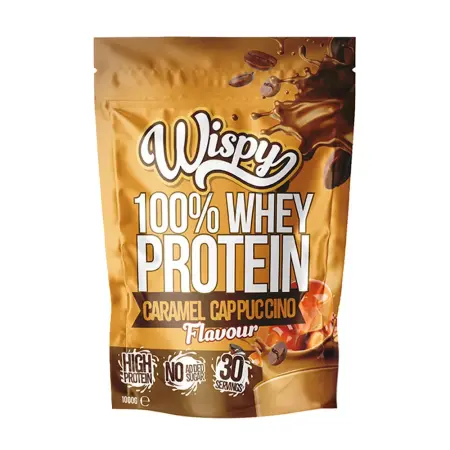Wispy Whey Protein (1000 g, Caramel Cappucino) - Wispy
