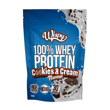 Wispy Whey Protein (1000 g, Cookies & Cream) - Wispy