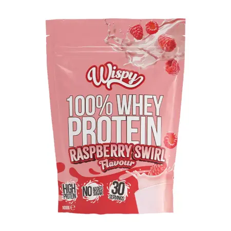 Wispy Whey Protein (1000 g, Raspberry Swirl) - Wispy