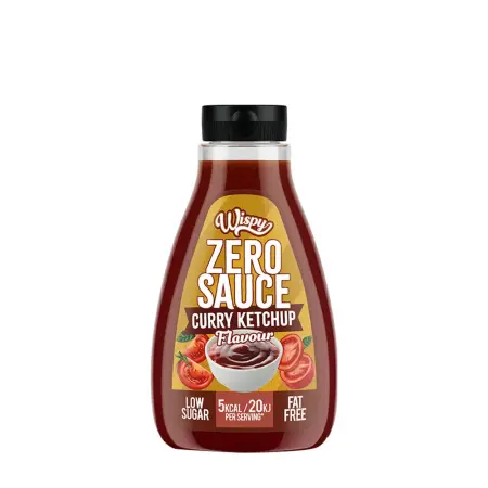 Wispy Zero Sauce (440 g, Curry Ketchup) - Wispy