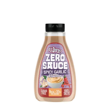 Wispy Zero Sauce (440 g, Spicy Garlic) - Wispy
