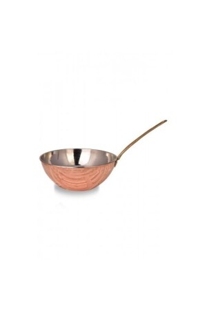Wok-Pfanne, nur 25 cm, handgeschmiedeter Boden, rot, Turna4800-1 P244S321 - TURNA BAKIR