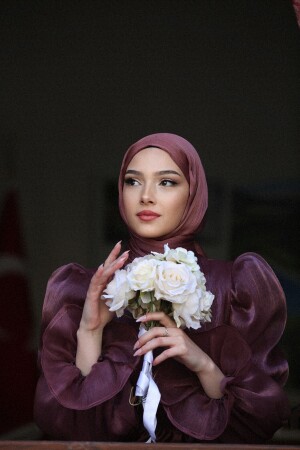 WOMEN KAYLA HIJAB EVENING DRESS - Baharyamaçli