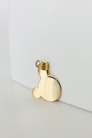Women's 14 Carat Gold Michey Mouse Necklace UCMICKYM - Bayar Gold