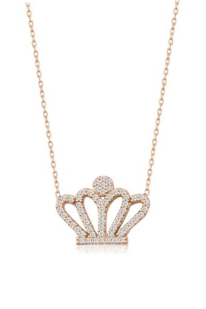 Women's 925 Sterling Silver King Crown Necklace MA_KL_1018 - Mai Silver