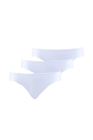 Women's 95% Cotton Hidden Elastic 3-Piece Economical Pack Slip - Blackspade
