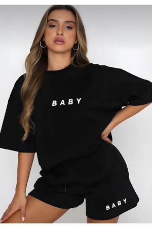 Women's Baby Printed Shorts Set - Alika