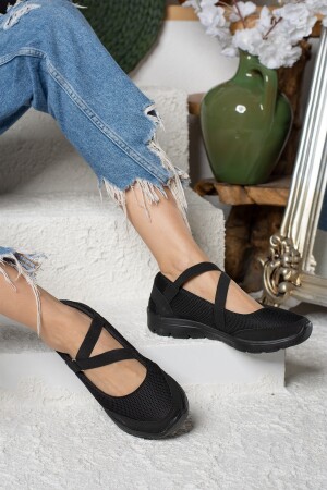 Women's Ballerina Flats Slip-on Breathable Lightweight Comfortable Sole Flexible Daily Sports Shoes PRA-5806914-696409 - İmerShoes