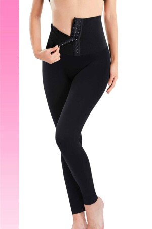 Women's Black Belly, Hips, Hips and Tights - Korseburada