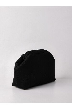 Women's Black Clutch Handbag - Heybe's