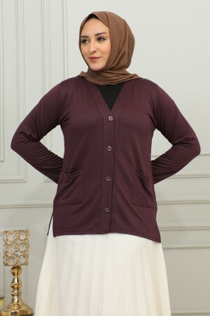 Women's Cardigan with Pocket - Mother Clothing - Penye