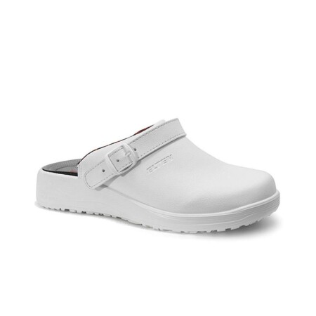 Women's clogs ELTEN Lina White OB ESD SRC, white - ELTEN