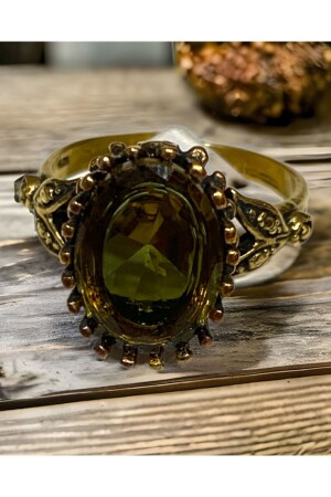 Women's Copper Original Zultanite Oval Stone Handmade Ring 00kprs00120047 - kapris concept